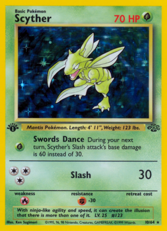 Scyther 10/64 Base Jungle