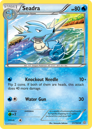 Seadra 31/160 XY Primal Clash