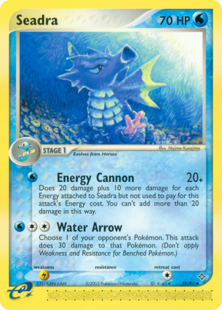 Seadra 39/97 EX Dragon