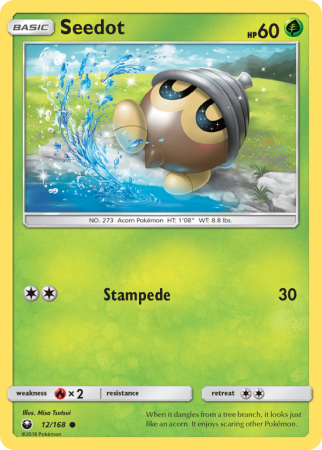 Seedot 12/168 Sun & Moon Celestial Storm