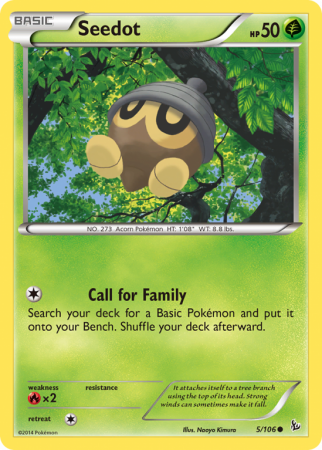 Seedot 5/106 XY Flashfire