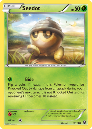 Seedot 9/114 XY Steam Siege