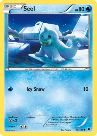 Seel 15/124 XY Fates Collide
