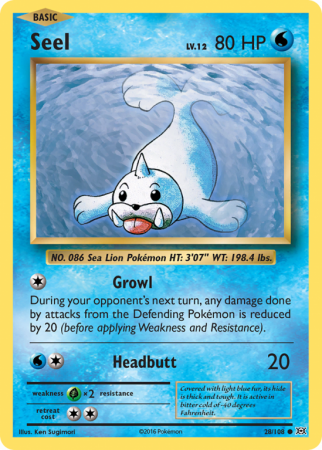 Seel 28/108 XY Evolutions