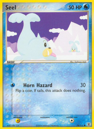 Seel 78/112 EX FireRed & LeafGreen