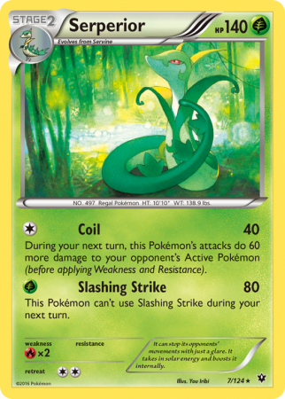 Serperior 7/124 XY Fates Collide