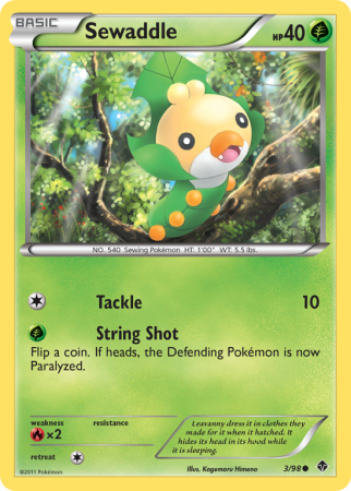 Sewaddle 3/98 Black & White Emerging Powers