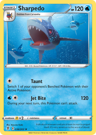 Sharpedo 36/203