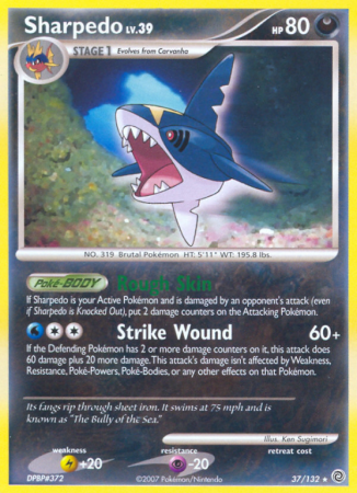 Sharpedo 37/132