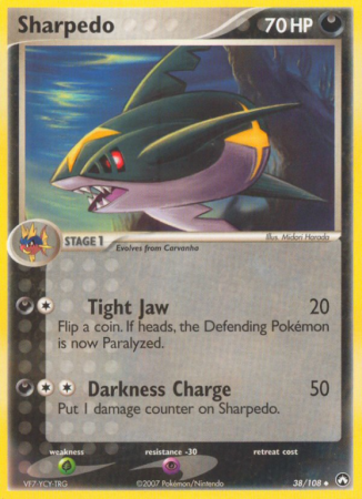 Sharpedo 38/108