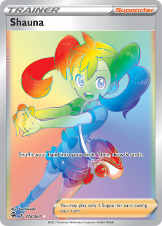 Shauna 278/264 Sword & Shield Fusion Strike