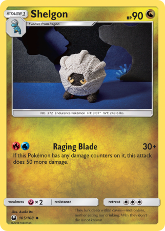Shelgon 105/168 Sun & Moon Celestial Storm