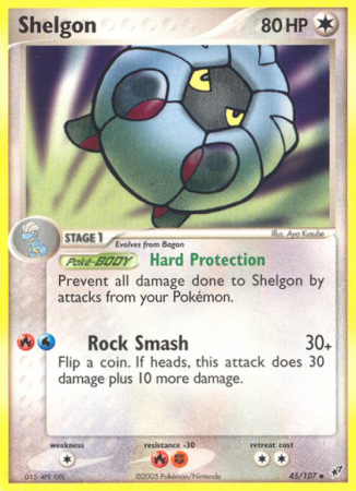 Shelgon 45/107 EX Deoxys