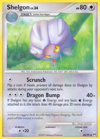 Shelgon 48/99 Platinum Arceus