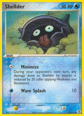 Shellder 79/112 EX FireRed & LeafGreen