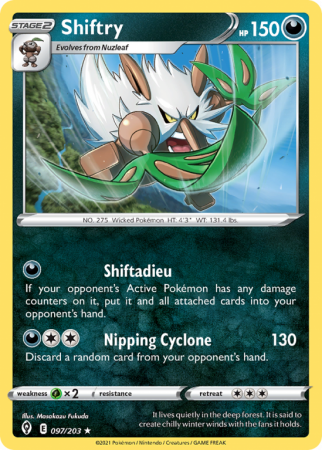 Shiftry 97/203 Sword & Shield Evolving Skies