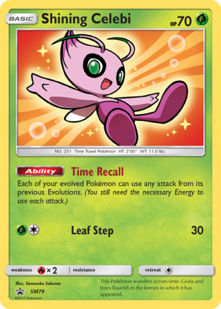 Shining Celebi SM79/156