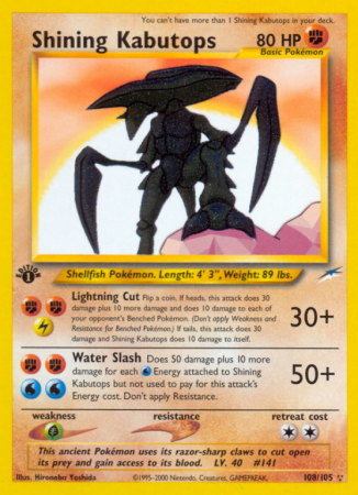 Shining Kabutops 108/113