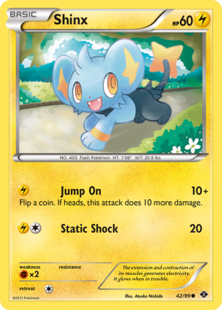 Shinx 42/99 Black & White Next Destinies