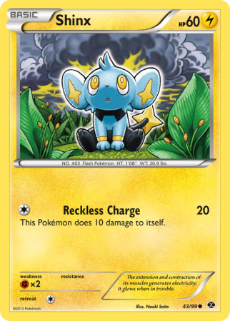 Shinx 43/99 Black & White Next Destinies