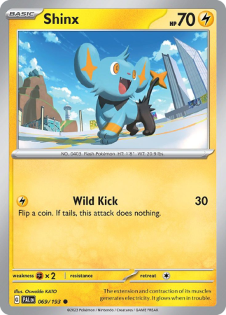 Shinx 69/193 Scarlet & Violet Paldea Evolved