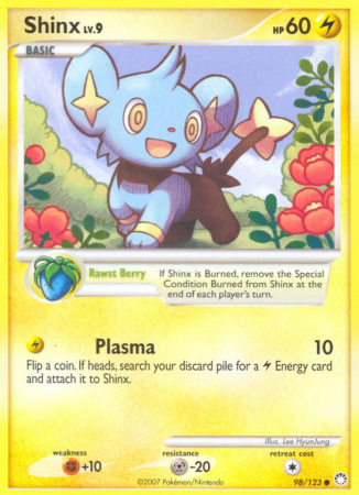 Shinx 98/123 Diamond & Pearl Mysterious Treasures