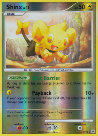 Shinx SH12/99 Platinum Arceus