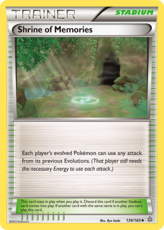 Shrine of Memories 139/160 XY Primal Clash