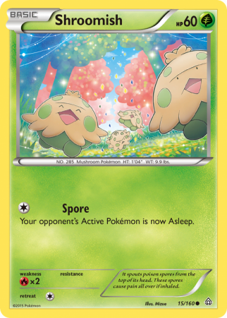 Shroomish 15/160 XY Primal Clash