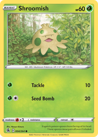 Shroomish 4/264 Sword & Shield Fusion Strike