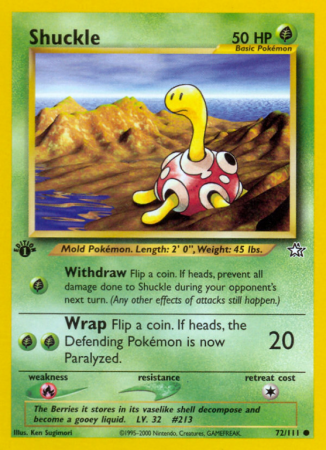 Shuckle 72/111