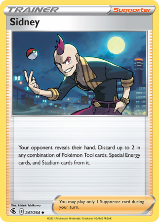 Sidney 241/264 Sword & Shield Fusion Strike
