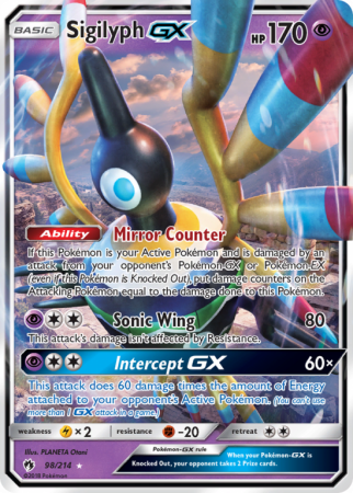 Sigilyph-GX 98/214 Sun & Moon Lost Thunder