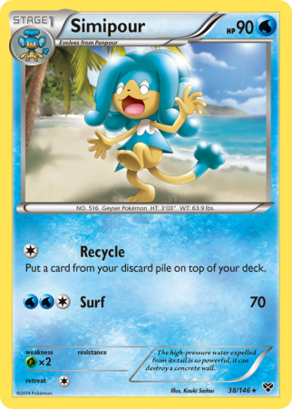 Simipour 38/146 XY XY