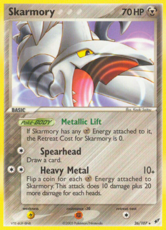 Skarmory 26/107 EX Deoxys