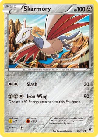 Skarmory 59/119 XY Phantom Forces
