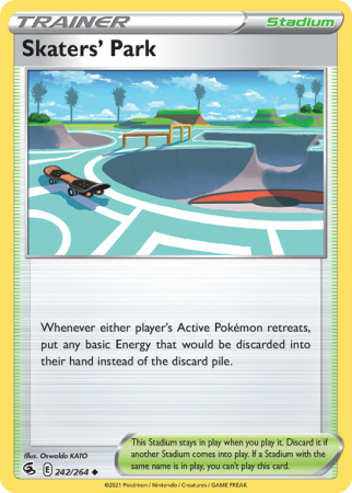 Skaters' Park 242/264 Sword & Shield Fusion Strike