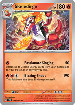 Skeledirge 38/198 Scarlet & Violet Scarlet & Violet