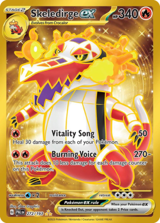 Skeledirge ex 272/193 Scarlet & Violet Paldea Evolved