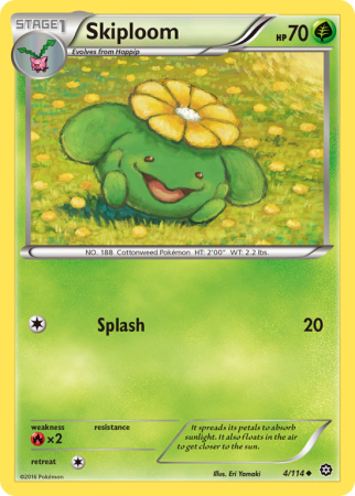 Skiploom 4/114 XY Steam Siege