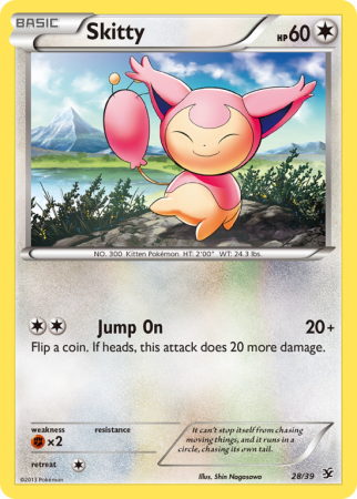 Skitty 28/39 XY Kalos Starter Set