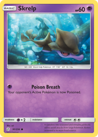 Skrelp 91/236 Sun & Moon Cosmic Eclipse