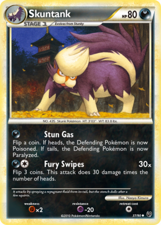 Skuntank 37/90 HeartGold & SoulSilver HS—Undaunted