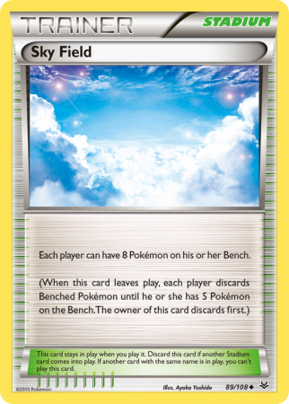 Sky Field 89/108 XY Roaring Skies