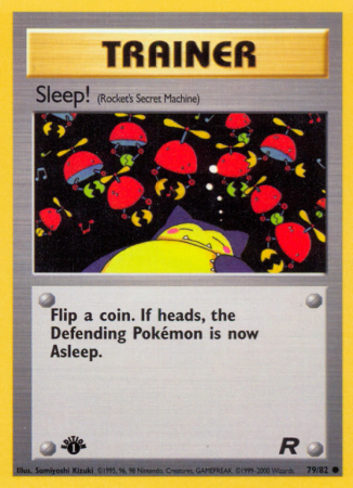 Sleep! 79/83 Base Team Rocket