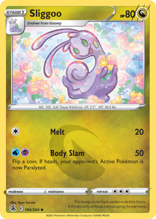 Sliggoo 196/264 Sword & Shield Fusion Strike
