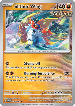 Slither Wing 107/182 Scarlet & Violet Paradox Rift