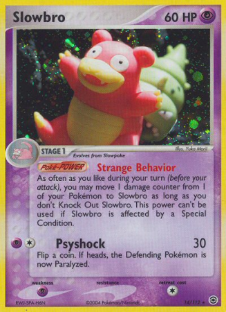 Slowbro 14/112 EX FireRed & LeafGreen
