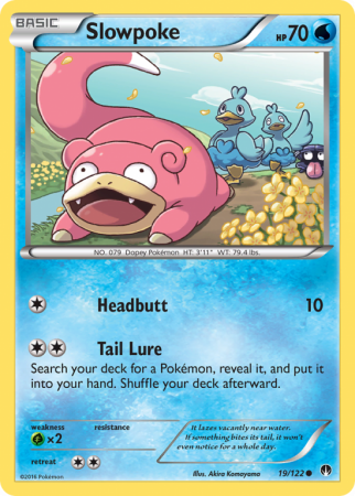 Slowpoke 19/122 XY BREAKpoint
