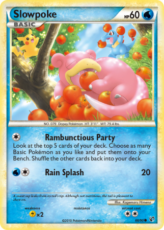 Slowpoke 66/90 HeartGold & SoulSilver HS—Undaunted